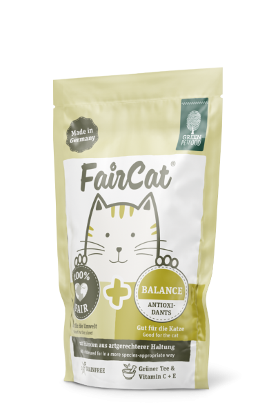 Cat food green clearance