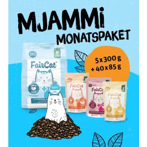 Mjammi-Monatspaket FairCat Safe 