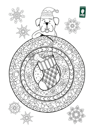 Green Petfood Mandala Hund