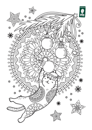 Green Petfood Mandala Katze