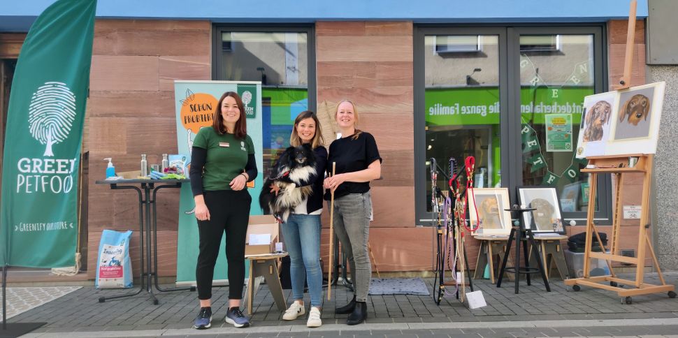 Green Petfood öffnet nachhaltigen Popup Store in Aschaffenburg